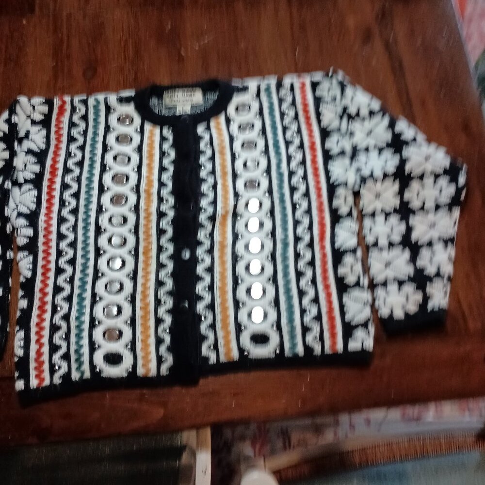 Kitty Hawk Snowflake cardigan